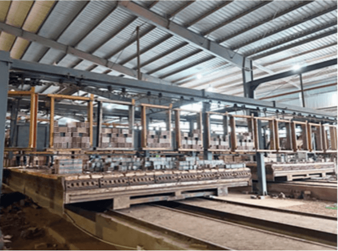Semi-automated Brick Packing System