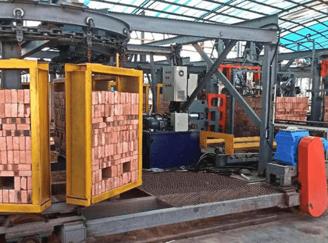 Semi-automated Brick Packing System