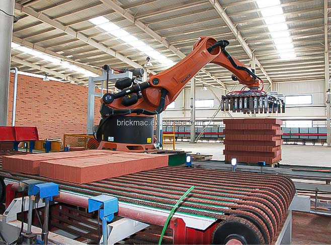 Fully automated brick strapping system