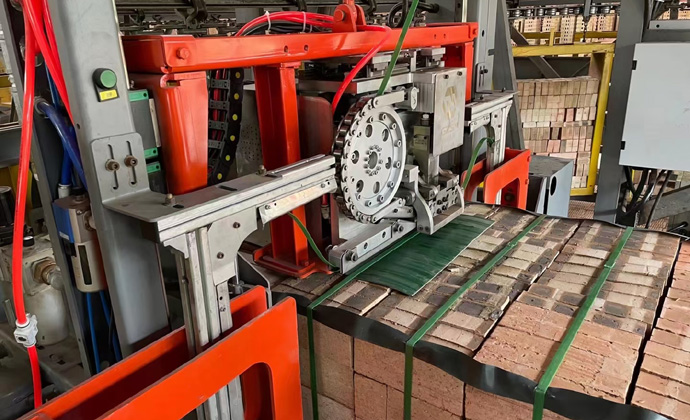 Semi-automated Brick Packing System