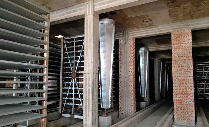 Multiple Layers Rack Tunnel Dryer